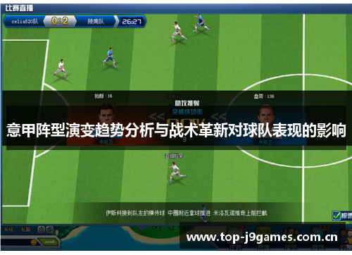 意甲阵型演变趋势分析与战术革新对球队表现的影响